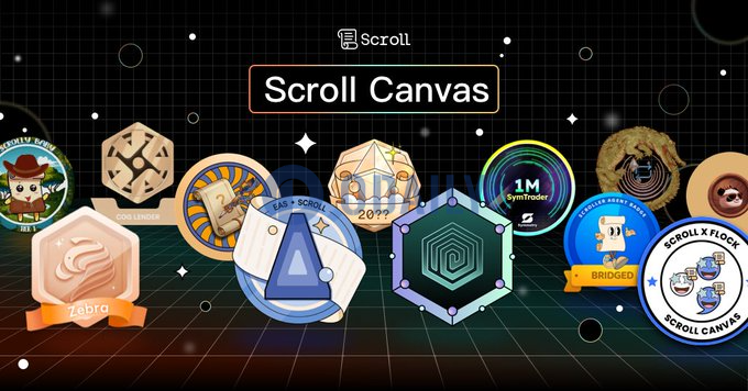 Scroll推出记录用户链上行为和声誉的门户Scroll Canvas