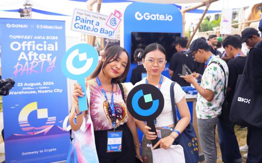 <b>Gate.io亮相Coinfest Asia：赋能APAC Web3增长 2000人派对共舞引燃热潮</b>